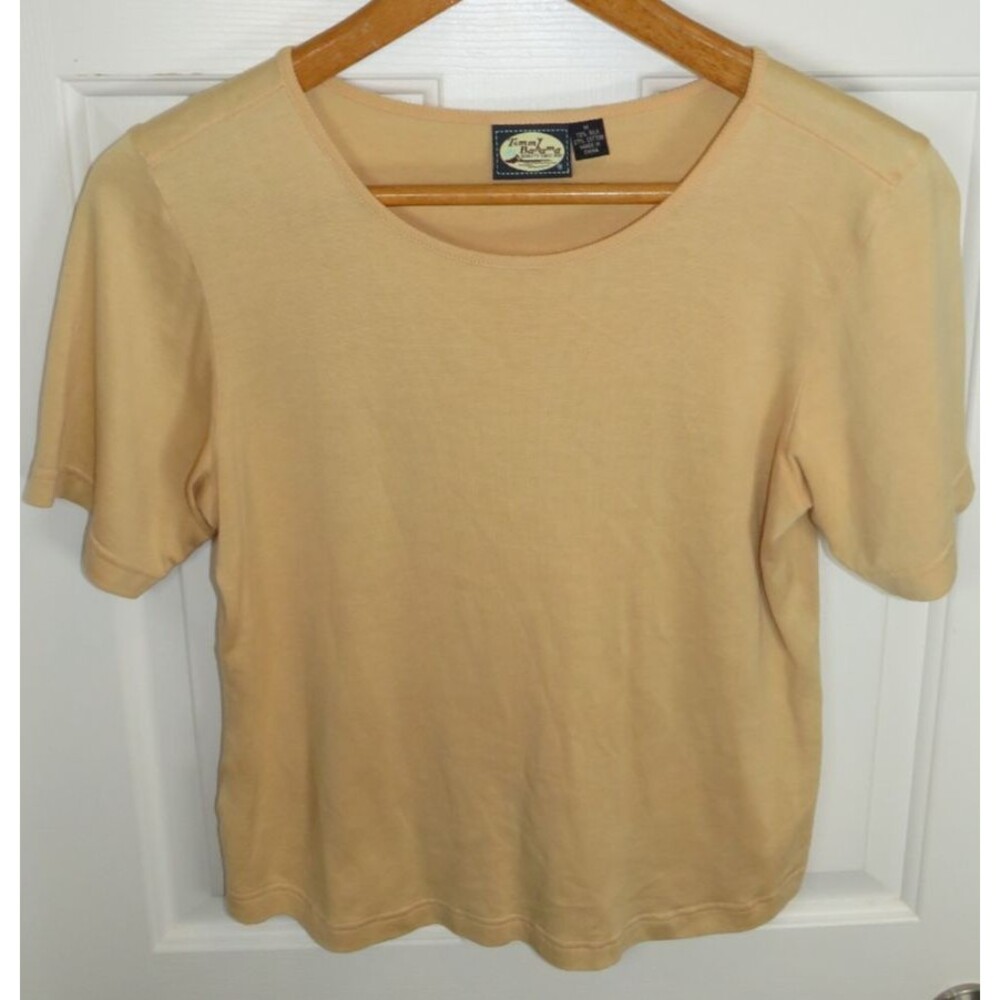 Vintage Tommy Bahama Women’s Silk Cotton Blend Top Size Medium